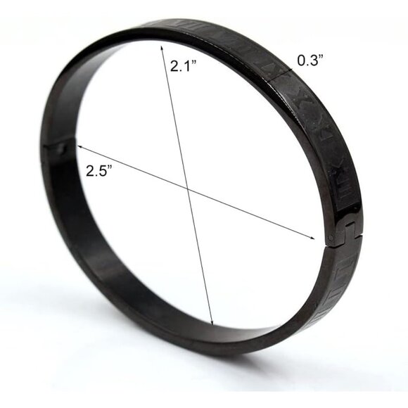 Elegant Adjustable Cuff Bracelet with Copper Beads & Velvety Pouch - Gift Ready - Picture 6 of 6